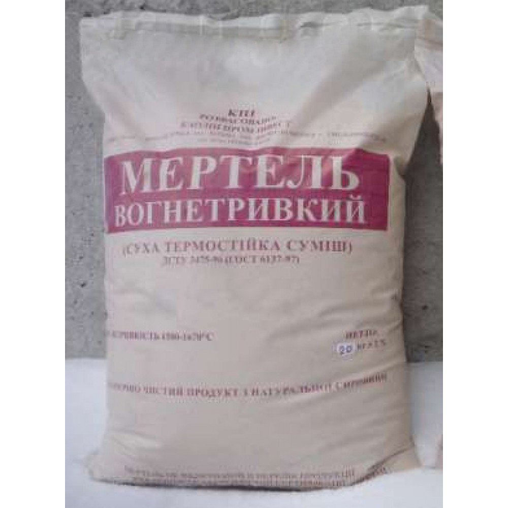 Чи можна використовувати мертель для ремонту печі