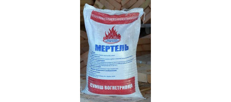 Мертель для печі: особливості застосування