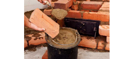 Який розчин потрібен для кладки печі