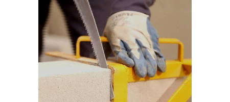 Как резать газоблок: инструменты и технология
