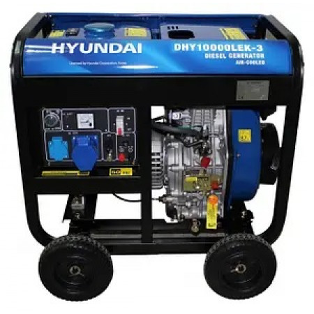 Дизельний генератор Hyundai (Хюндай) DHY9000LEK-3 трифазний