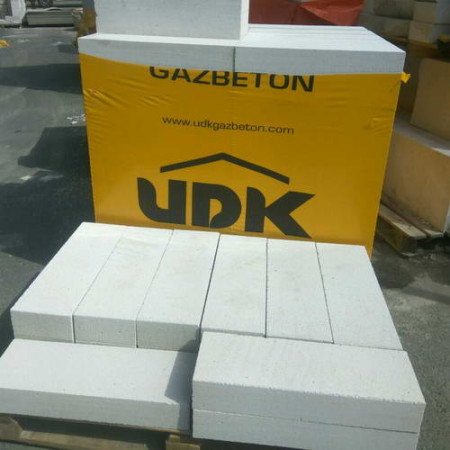 Газоблок UDK (ЮДК) D400 Перегородковий (600x200x100)