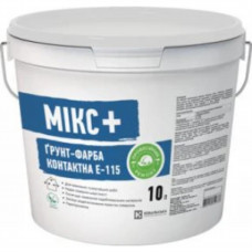 Грунт-фарба Siltek (Сілтек) Мікс+ E-115 контактна (14 кг)