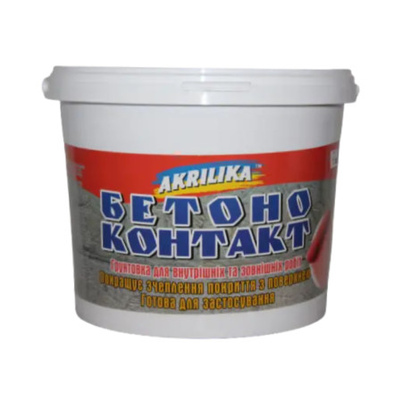 Akrilıka ґрунтовка бетонконтакт 4,2 кг