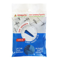 Клини для системи вирівнювання плитки Advanta, 100 штук