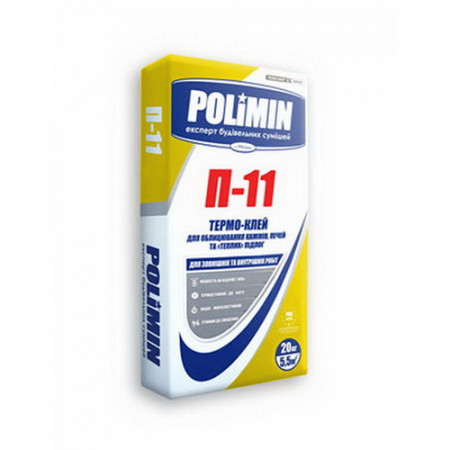 Клей для камінів Polimin (Полімін) П-11 20 кг