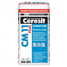 Клей для плитки Ceresit (Церезит) СМ 11 Plus Comfort Gres 25 кг 