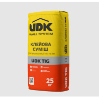 Клейова суміш для теплоізоляції ППС та МВ UDK TIG 25 (кг)
