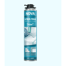 Клей-пена монтажная PRO NOVA 860 мл для утепления фасада Клей-пена монтажная PRO NOVA 860 мл для утепления фасада