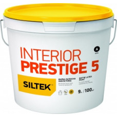 Краска латексная износостойкая Siltek (Силтек) INTERIOR PRESTIGE 5 A (9 л)