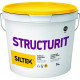 Фарба латексна структурна для фасадів та інтер'єрів Siltek (Сілтек) Structurit ТА (14 кг)