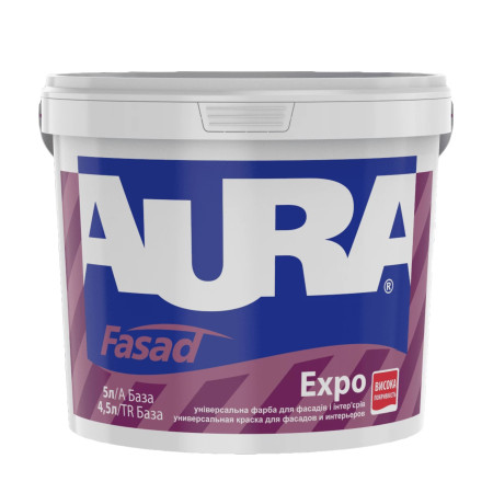 Фарба фасадна AURA Fasad Expo матова (5л)