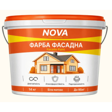 Краска фасадная акриловая NOVA SmartFormula 14кг Краска фасадная акриловая NOVA SmartFormula 14кг