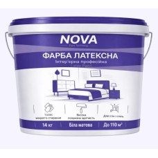 Краска латексная Nova Mattlatex SmartFormula 14 кг Краска латексная Nova Mattlatex SmartFormula 14 кг