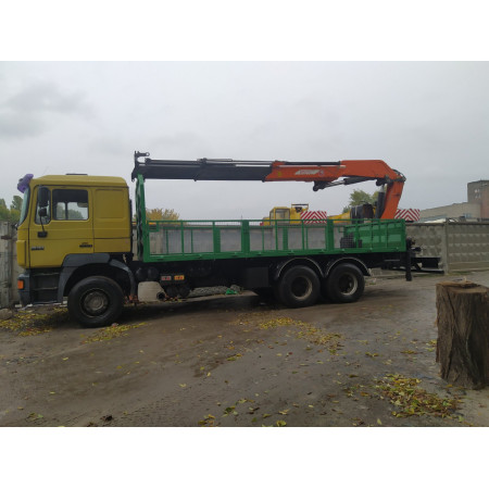 Замовити Кран Маніпулятор MAN (МАН) для вантажів до 15 тонн в Харкові