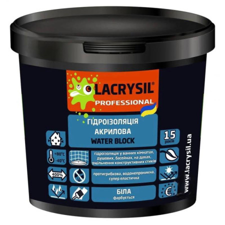 Мастика LACRYSIL гидроизоляционная 3 кг