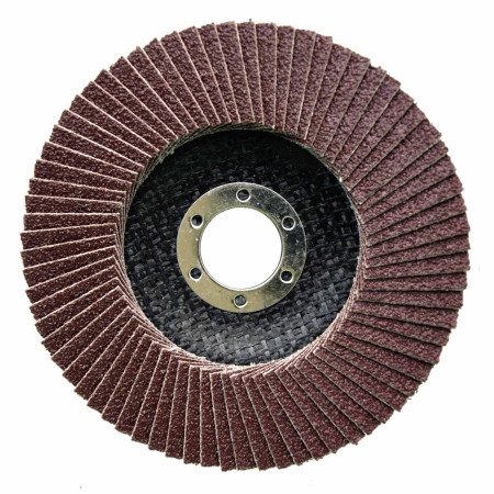 Круг лепестковый торцевой NovoAbrasive Standard Т27 Р100 125 мм