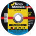 Круг шлифовальный по металлу NovoAbrasive Profi T1 125х6x22,23 мм