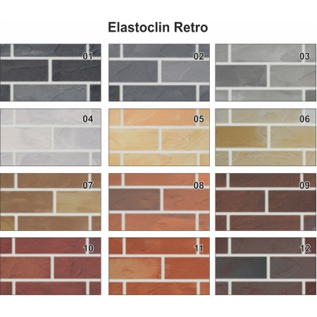 Панель Рігель формат Elastoclin Loft/Retro 1115х486 мм (0,5 м2)