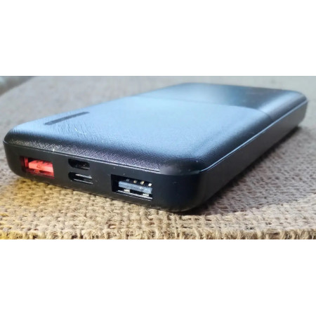 Powerbank (Повербанк) GRIXX 10000 mAh, швидк. зарядка, кабель USB-USB-C в комплекті