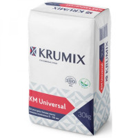 Штукатурка гипсовая KRUMIX KM Universal 30 кг