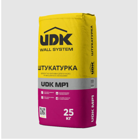 UDK MP1 Штукатурка Цементно-вапняна (25кг)