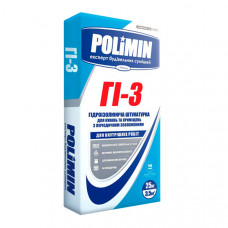 Штукатурка Polimin (Полімін) ГІ-3 гідроізолююча 25 кг
