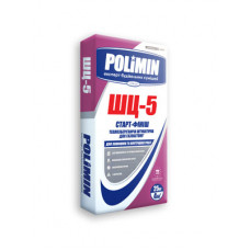 Штукатурка теплоізоляційна Polimin (Полімін) ШЦ-5 25кг