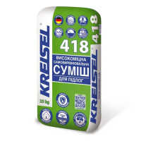 Высокопрочная самовыравнивающаяся смесь для пола Kreisel 418 2-50мм, 30МПа, 25 кг
