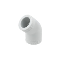 Коліно PPR 45° ф20  RAFTEC PLUS 50/1000 RE 4520