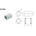 Муфта PPR, ф 20, RAFTEC {100/1400} RC20