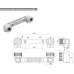 Планка монтажная двойная PPR 20х1/2", RAFTEC {5/110} RDFE2001