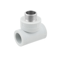 Тройник PPR с РЗ, ф 32х1", RAFTEC {10/60} RMT3203