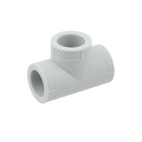 Тройник ровный PPR, ф 20, RAFTEC {50/650} RT20