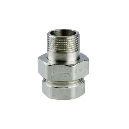 Американка- згін DN20  пряма нікель RAFTEC  AS02