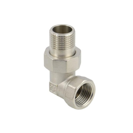 Американка-згін DN25 (1") кутова нікель AS03-U RAFTEC 