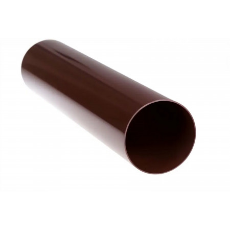 Труба водосточная Profil 100 мм коричневая 3м