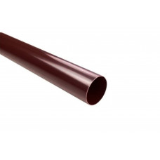 Труба водосточная Profil 75 мм коричневая 3м