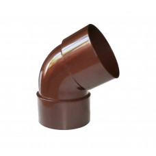Коліно Profil дворострубне 100 мм коричневе