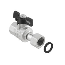 Кран шаровой DN20 PN40 с накидной гайкой PRB-2