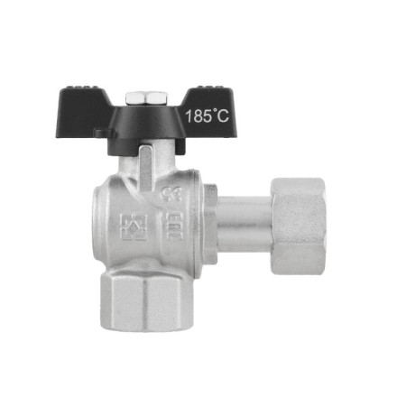 Кран шаровой DN20 PN40 с накидной гайкой DRBZ2