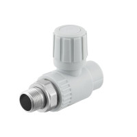 Кран радиаторный прямой PPR Raftec 20х1/2' RSRV2001 Кран радиаторный прямой PPR Raftec 20х1/2' RSRV2001