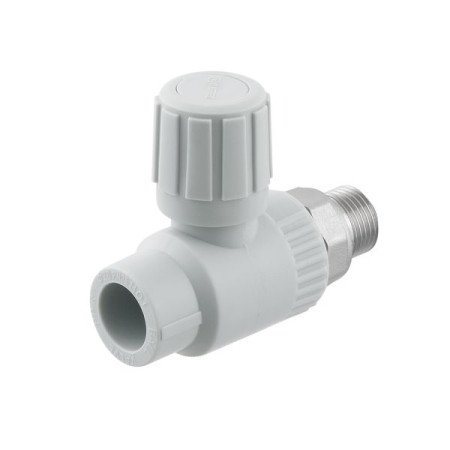 Кран радіаторний прямий PPR Raftec 20х1/2' RSRV2001