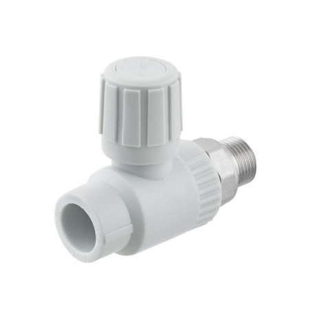 Кран радіаторний прямий PPR Raftec 25х3/4' RSRV2502