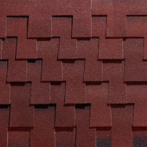 Битумная черепица BTM Shingle Dragon (зуб) Красный
