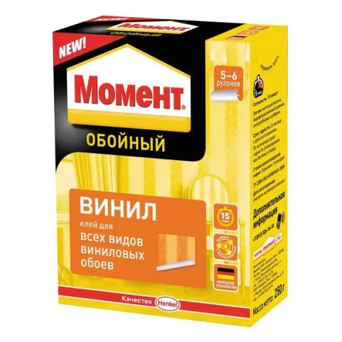 Клей для обоев Момент Винил 250 гр