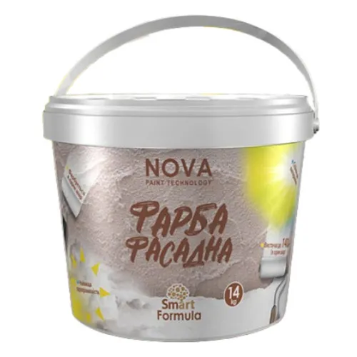 Краска фасадная акриловая NOVA SmartFormula 7кг