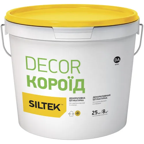 Штукатурка декоративная 2,0 мм Siltek (Силтек) DECOR «Короед»